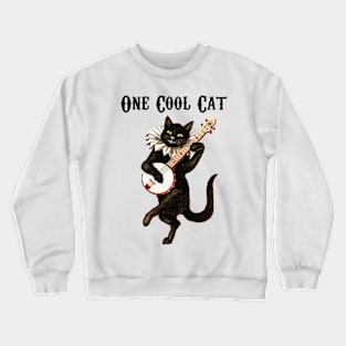 One Cool Cat Crewneck Sweatshirt